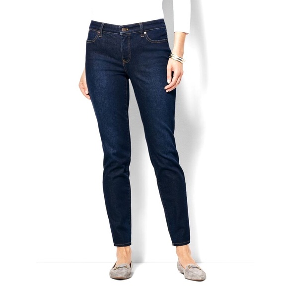 talbots flawless slim ankle jeans